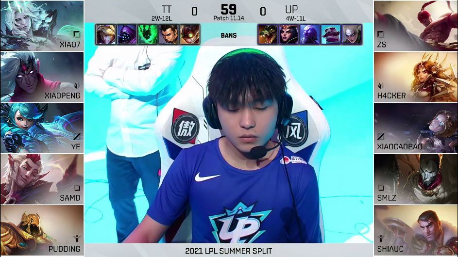 【LPL夏季赛 TT 1:2 UP】UP收官战打出风采战胜TT！