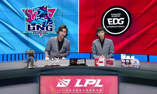 【LPL夏季赛 LNG 1:2 EDG】EDG中野完美联动助队伍拿下决胜局胜利！